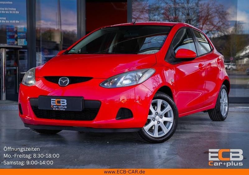 Gebraucht Mazda 2 75 PS (55 kW) 2010 Rot Kleinwagen