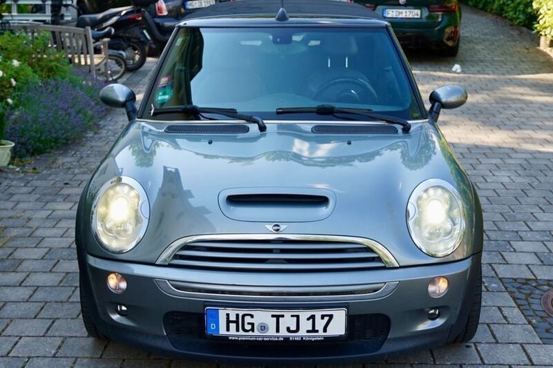 Grau Gebraucht 2005 Mini Cooper S Cabriolet Cabrio | 3.499 € (Superpreis) - Bild 1/4