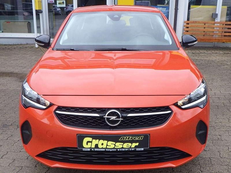 Power orange/dynamik orange Gebraucht 2022 Opel Corsa-e Edition Kleinwagen | 12.900 € (Superpreis) - Bild 1/4