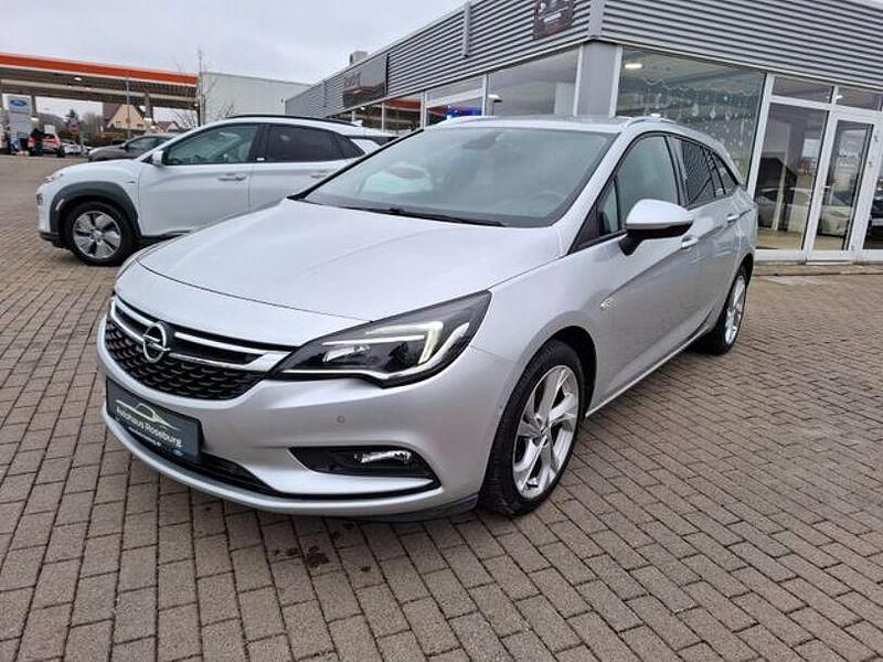 Silber Gebraucht 2017 Opel Astra Kombi | 13.900 € - Bild 1/4