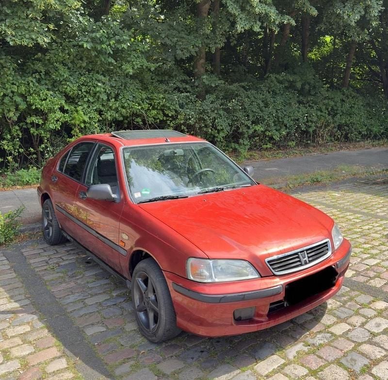 Orange Gebraucht 1998 Honda Civic Limousine | 500 € (Superpreis) - Bild 1/4