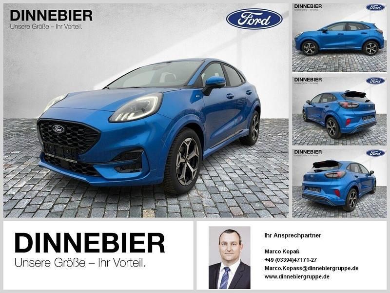 Blau (metallic) Neu 2024 Ford Puma ST-Line X SUV | 28.890 € (Fairer Preis) - Bild 1/4