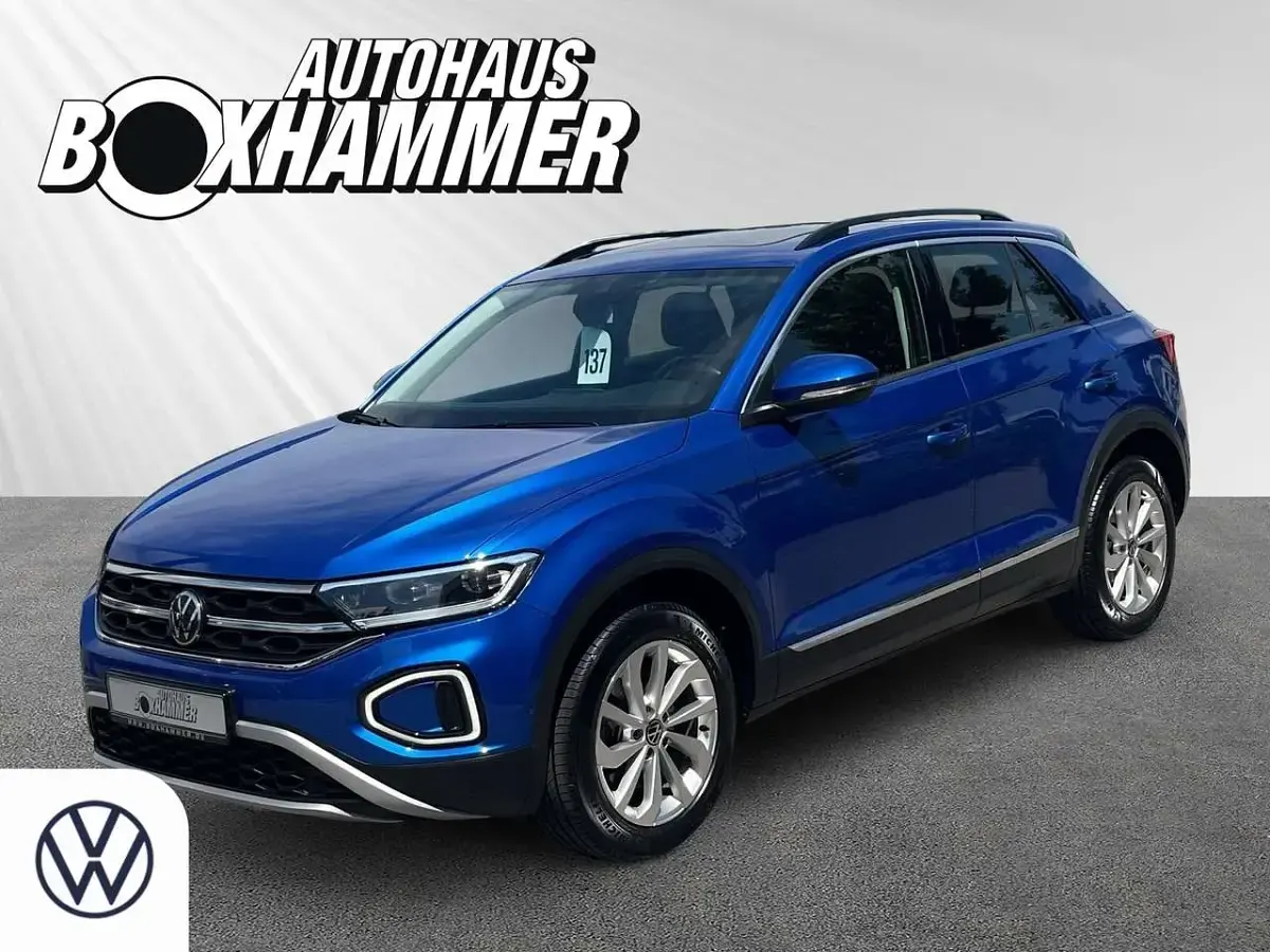 Gebraucht VW T-Roc Style 150 PS (110 kW) 2023 Blau SUV