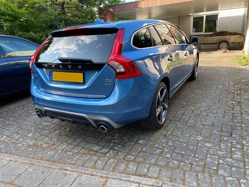 Gebraucht Volvo V60 R-Design 283 PS (208 kW) 2014 Blau Kombi