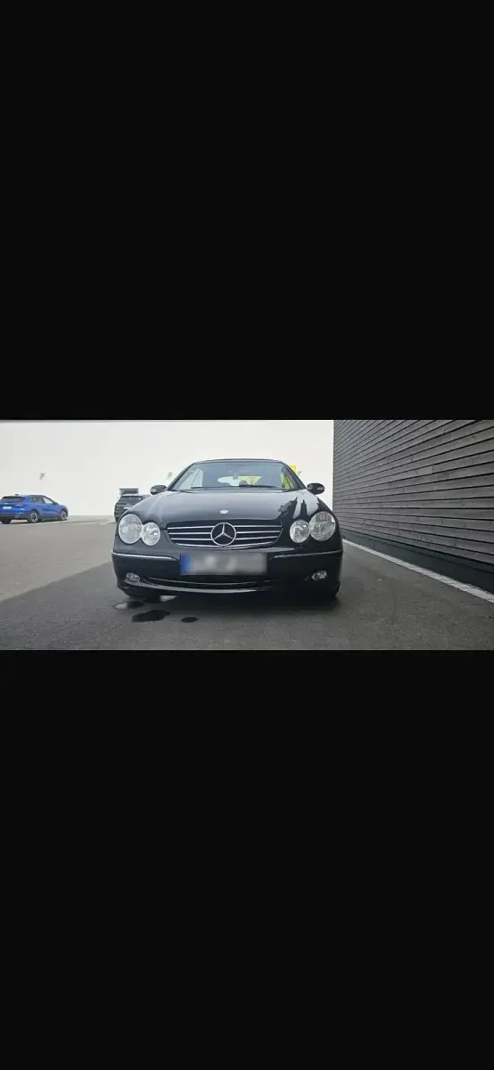 Gebraucht Mercedes CLK200 163 PS (119 kW) 2005 Schwarz Cabrio