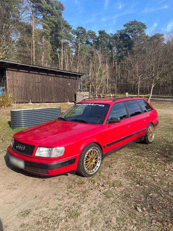 Gebraucht Audi 100 150 PS (110 kW) 1993 Rot Kombi