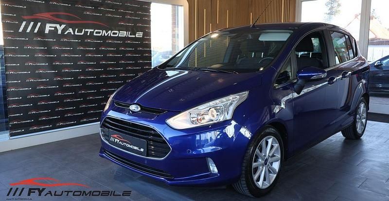 Blau Gebraucht 2014 Ford B-MAX Titanium Van / Kleinbus | 6.900 € (Fairer Preis) - Bild 1/4