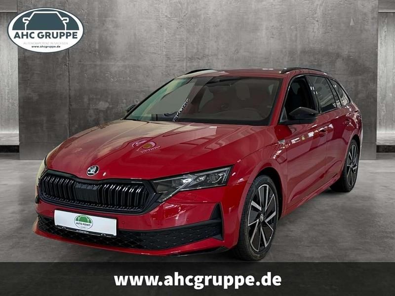 Velvetrot metallic Gebraucht 2025 Skoda Octavia SportLine Kombi | 39.950 € (Teuer) - Bild 1/4