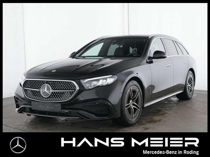 Lack obsidianschwarz Gebraucht 2024 Mercedes E300 AMG Kombi | 49.880 € (Superpreis) - Bild 1/4