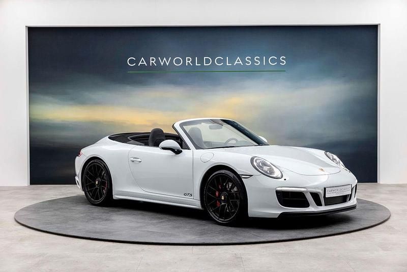 Weiß Gebraucht 2018 Porsche 911 Carrera Cabriolet Cabrio | 122.991 € (Guter Preis) - Bild 1/4