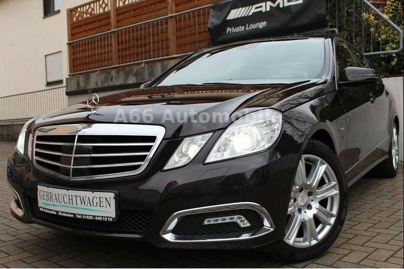 Designo cupritbraun metallic Gebraucht 2010 Mercedes E350 Avantgarde Limousine | 10.498 € (Superpreis) - Bild 1/4