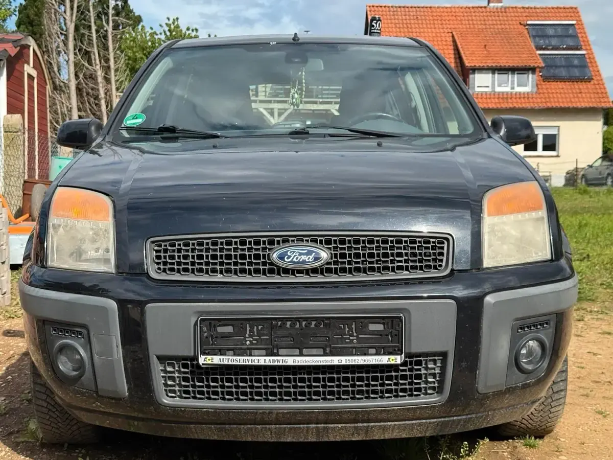 Gebraucht Ford Fusion 87 PS (63 kW) 2006 Schwarz Kleinwagen