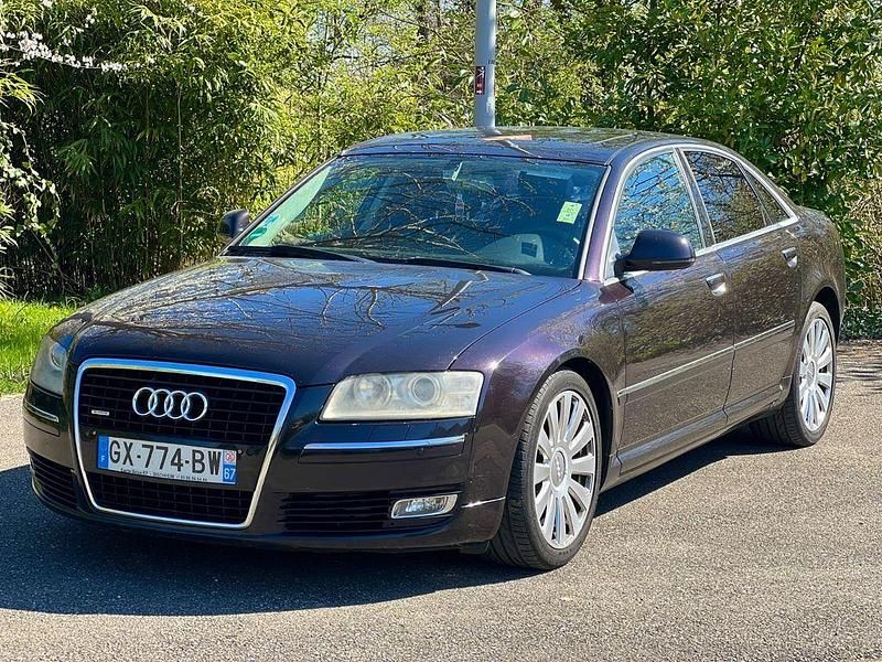 Schwarz Gebraucht 2009 Audi A8 Sport Limousine | 4.050 € - Bild 1/4