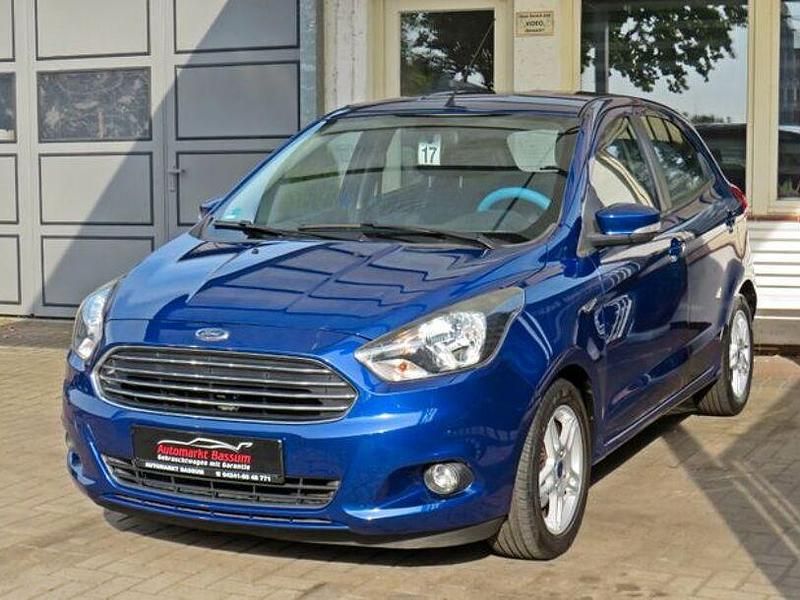 Gebraucht Ford Ka Plus Cool & Sound Edition 150 PS (110 kW) 2017 Blau Kleinwagen