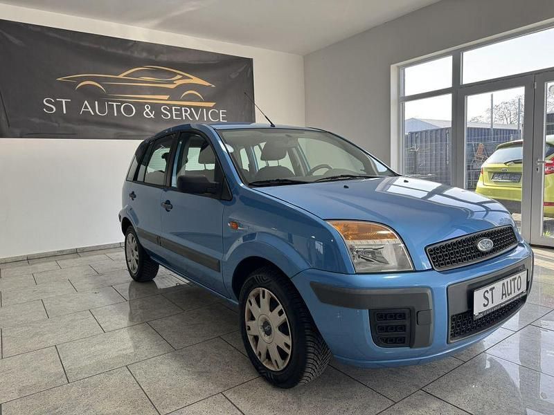 Gebraucht Ford Fusion Style 75 PS (55 kW) 2009 Blau Kleinwagen