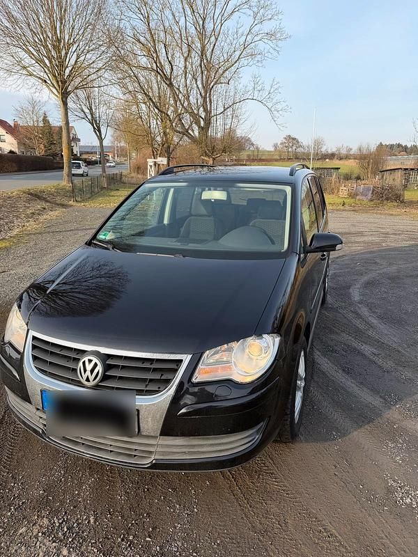 Gebraucht VW Touran 140 PS (102 kW) 2007 Schwarz Van / Kleinbus