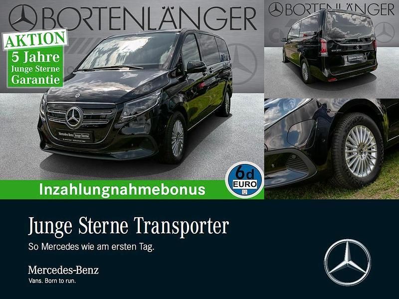 Schwarz Gebraucht 2024 Mercedes EQV300 Van / Kleinbus | 53.897 € (Teuer) - Bild 1/4