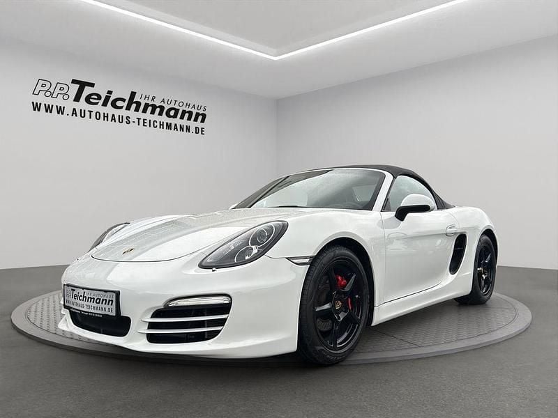 Weiß Gebraucht 2014 Porsche Boxster Cabrio | 42.900 € (Guter Preis) - Bild 1/4