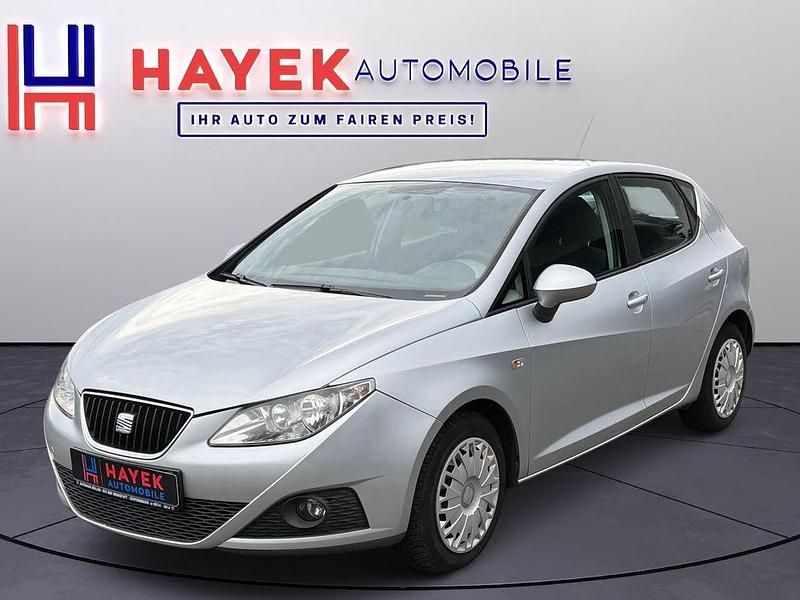 Silber Gebraucht 2009 Seat Ibiza Stylance Limousine | 1.999 € - Bild 1/4