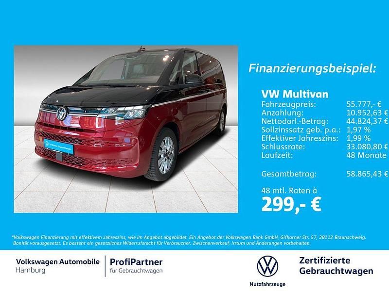 Schwarz Gebraucht 2024 VW Multivan Life Van | 54.777 € (Fairer Preis) - Bild 1/4
