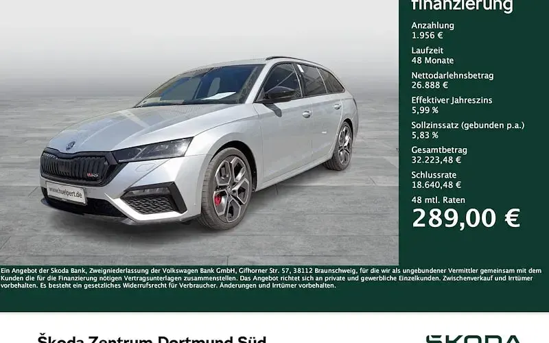 Gebraucht Skoda Octavia RS 245 PS (180 kW) 2023 Kombi