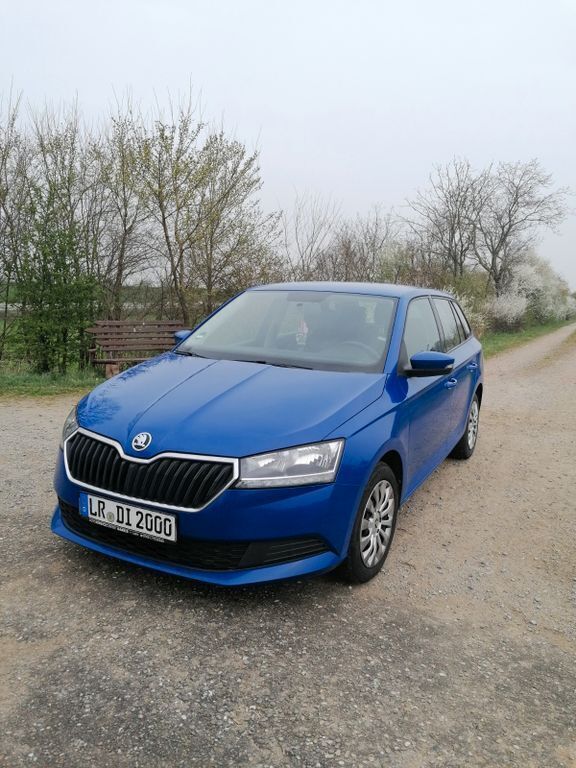 Blau Gebraucht 2019 Skoda Fabia Active Kombi | 8.000 € (Superpreis) - Bild 1/3