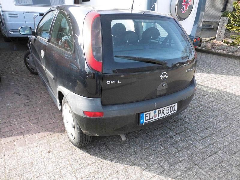 Gebraucht Opel Corsa 75 PS (55 kW) 2002 Schwarz Kleinwagen