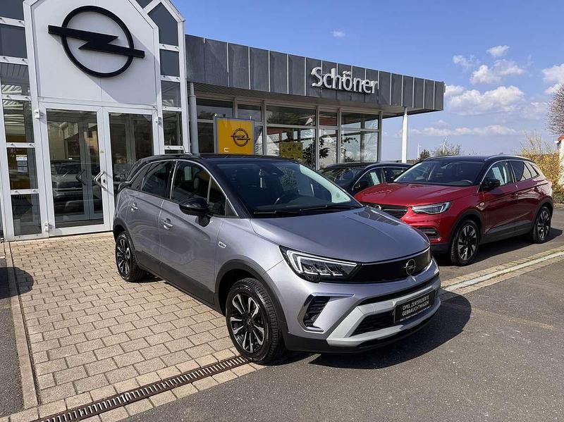 Gebraucht Opel Crossland Elegance 131 PS (96 kW) 2022 Kontrast grau/quarz silber SUV