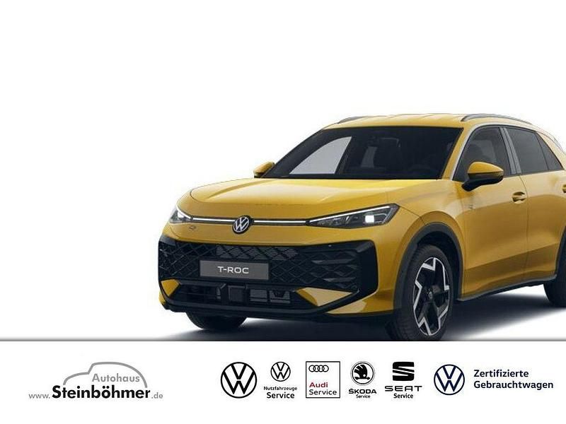 Yellow (gelb) Neu 2025 VW T-Roc R-line SUV | 37.977 € (Fairer Preis) - Bild 1/4
