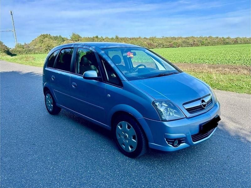 Blau Gebraucht 2008 Opel Meriva Van / Kleinbus | 2.999 € (Guter Preis) - Bild 1/4