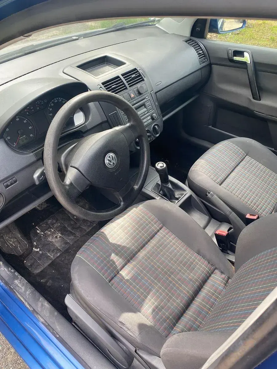 Używany VW Polo 80 KM (58 kW) 2007 Niebieski Hatchback