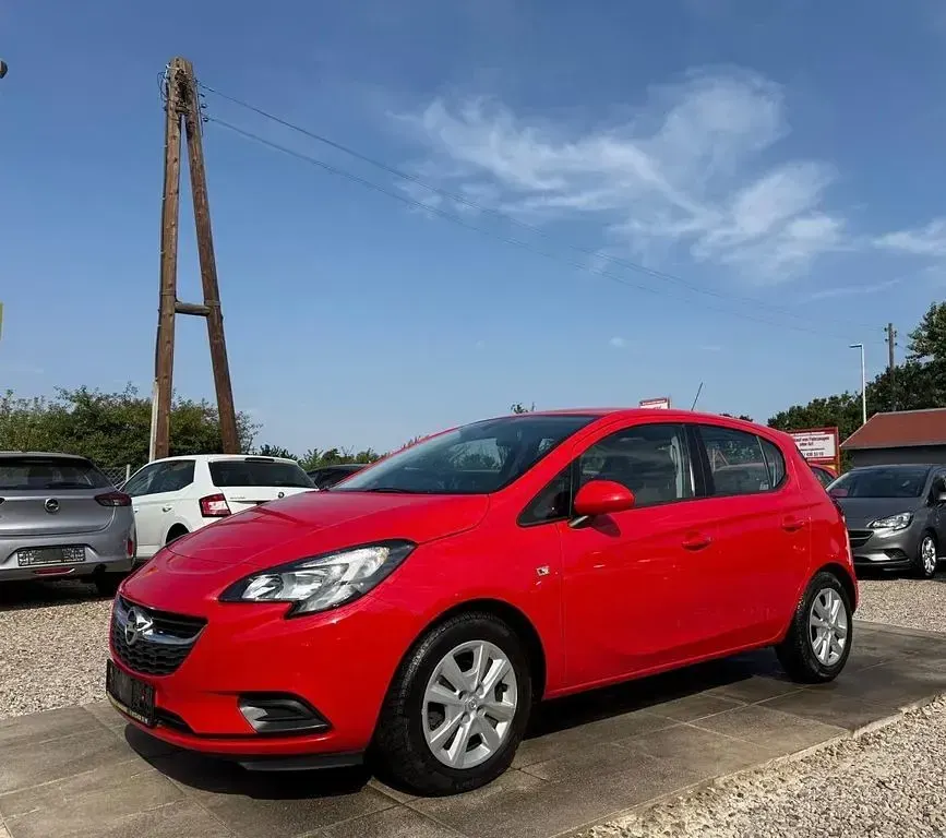 Gebraucht Opel Corsa Edition 69 PS (50 kW) 2019 Lava rot Kleinwagen