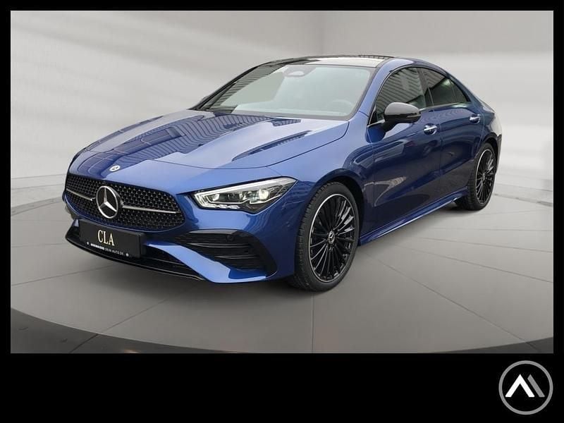 Blau metalliclack spektralblau Gebraucht 2025 Mercedes CLA200 Coupé | 38.280 € (Fairer Preis) - Bild 1/4