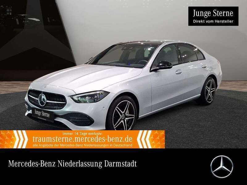 Hightechsilber Gebraucht 2022 Mercedes C300e Night Limousine | 41.490 € (Teuer) - Bild 1/3