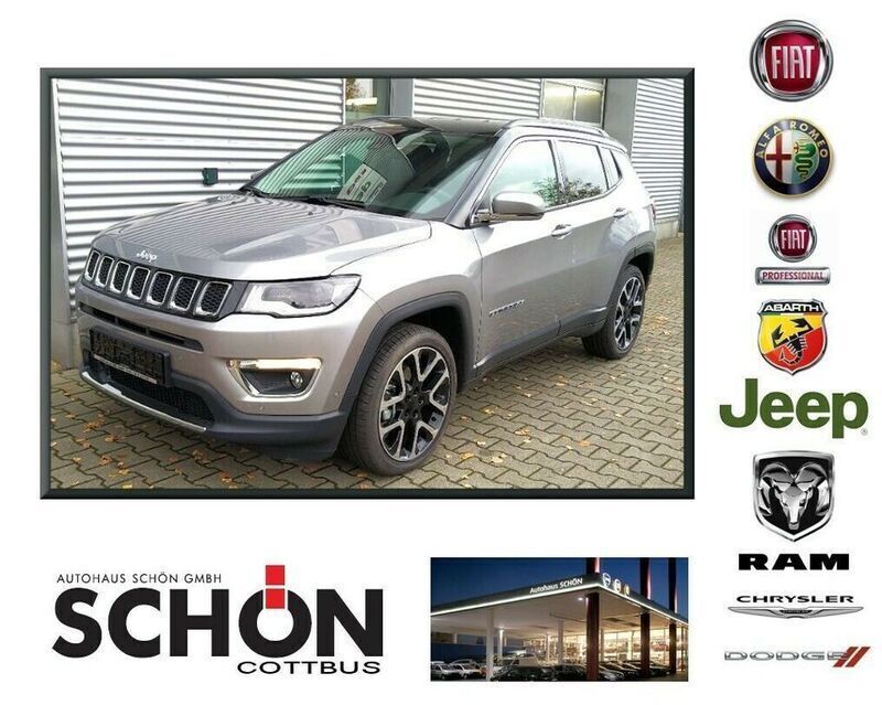 Silber Gebraucht 2018 Jeep Compass Limited SUV | 23.900 € (Teuer) - Bild 1/4