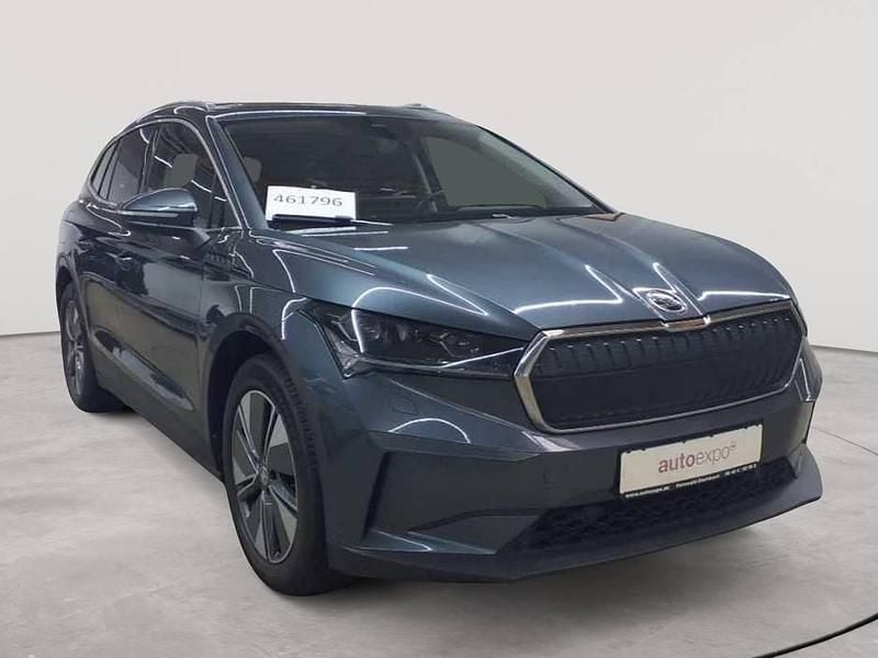 Quarzgrau metallic Gebraucht 2021 Skoda Enyaq iV SUV | 26.890 € (Guter Preis) - Bild 1/4