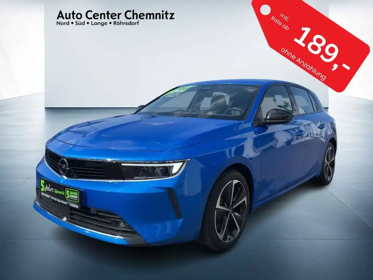 Brugt Opel Astra Edition 181 HK (133 kW) 2022 Blå Sedan