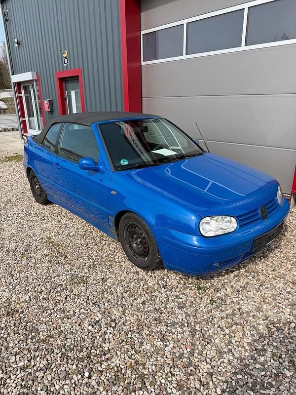 Gebraucht VW Golf Cabriolet 101 PS (74 kW) 1998 Blau Cabrio