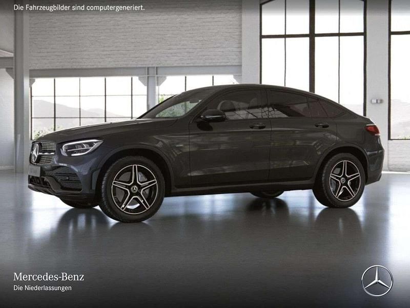 Gebraucht Mercedes GLC300e AMG 194 PS (142 kW) 2021 Graphitgrau Coupé