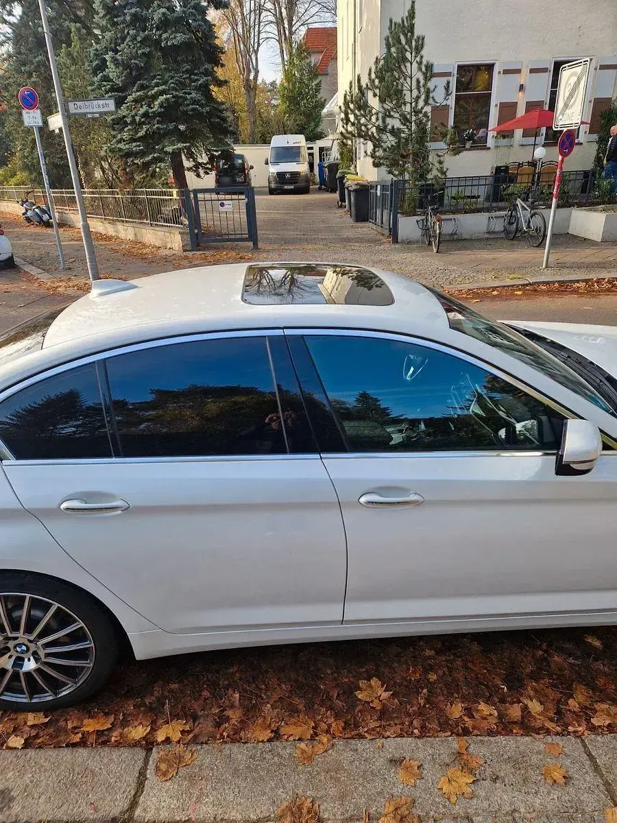 Gebraucht BMW 525 Sport Line 231 PS (169 kW) 2017 Weiß Limousine