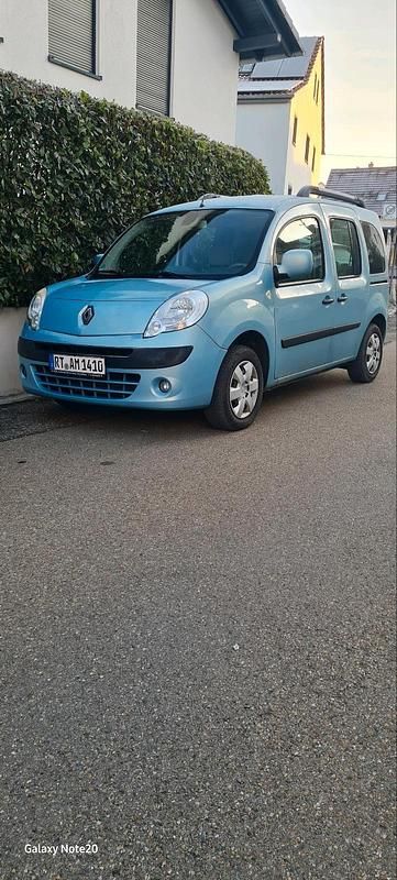 Gebraucht Renault Kangoo 106 PS (77 kW) 2008 Blau Van / Kleinbus