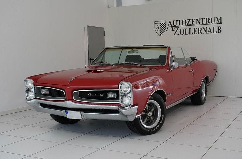 Montero red Gebraucht 1966 Pontiac GTO Cabrio | 47.990 € - Bild 1/4