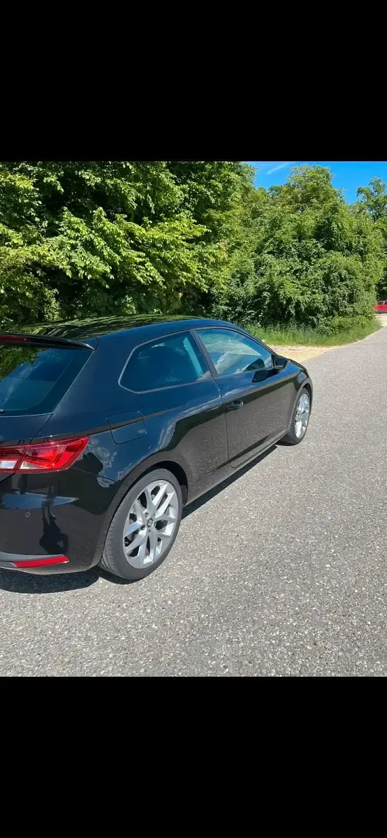 Gebraucht Seat Leon FR 140 PS (102 kW) 2013 Schwarz Coupé