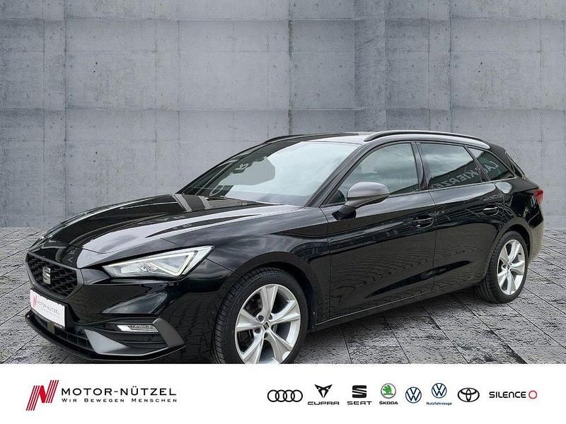 Schwarz Gebraucht 2021 Seat Leon ST FR-Line Kombi | 20.830 € (Fairer Preis) - Bild 1/4