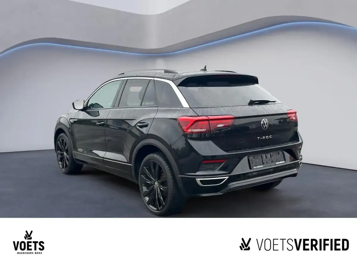 Gebraucht VW T-Roc R-line 150 PS (110 kW) 2021 Schwarz SUV