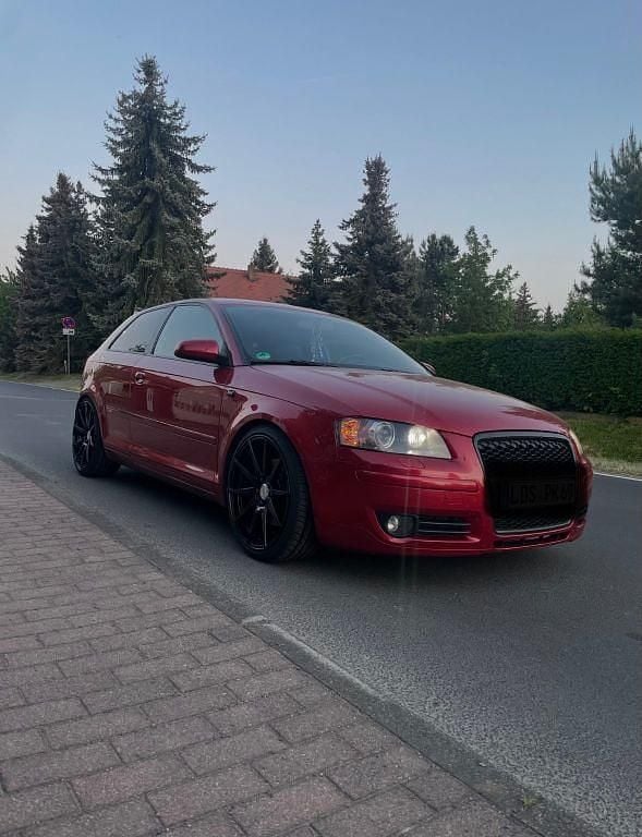 Gebraucht Audi A3 S-Line 140 PS (102 kW) 2007 Rot Kleinwagen