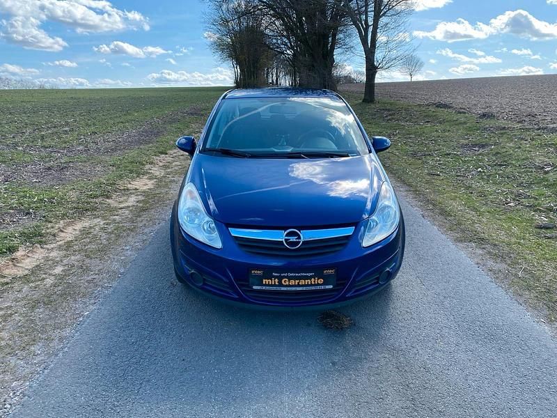 Gebraucht Opel Corsa 80 PS (58 kW) 2007 Blau Kleinwagen