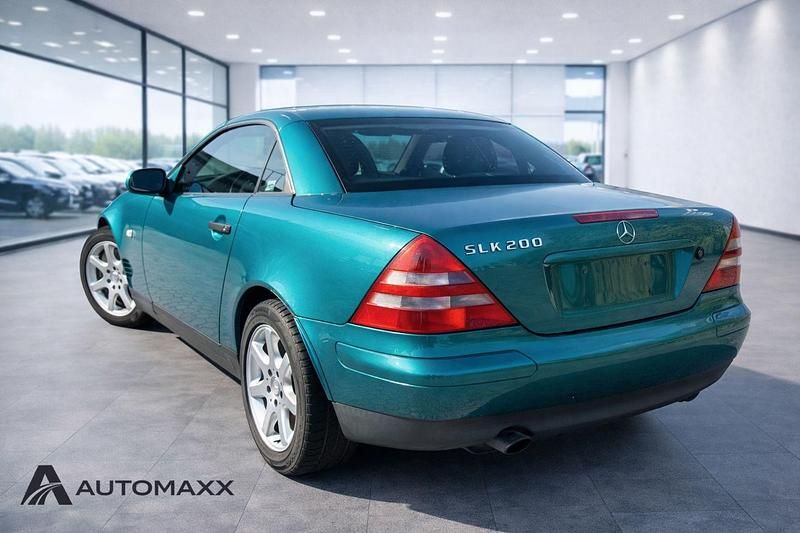 Gebraucht Mercedes SLK200 136 PS (100 kW) 1998 Grün Cabrio