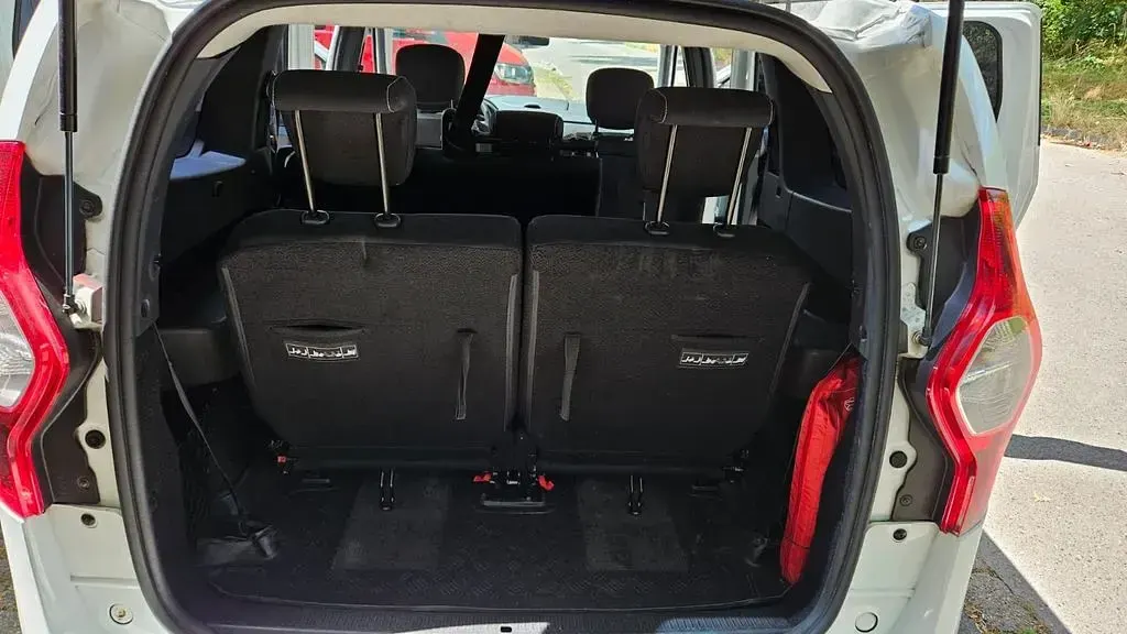 Gebraucht Dacia Lodgy Stepway 116 PS (85 kW) 2018 Weiß Van / Kleinbus