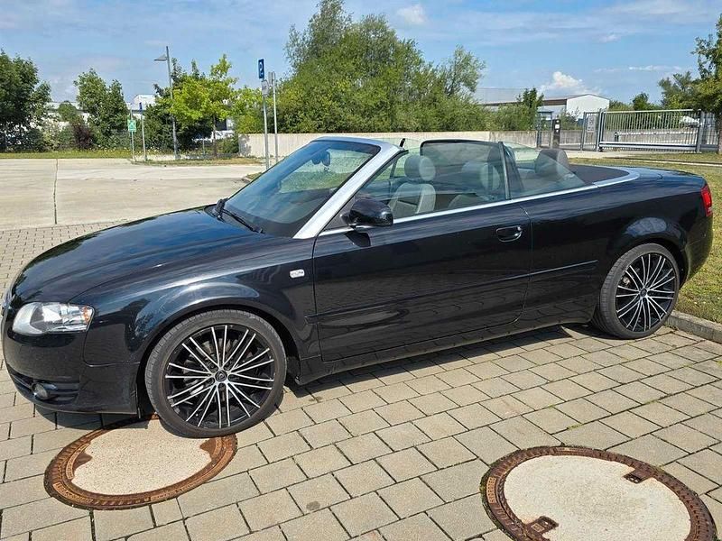 Schwarz Gebraucht 2008 Audi A4 Cabriolet Sport Cabrio | 4.800 € (Superpreis) - Bild 1/4